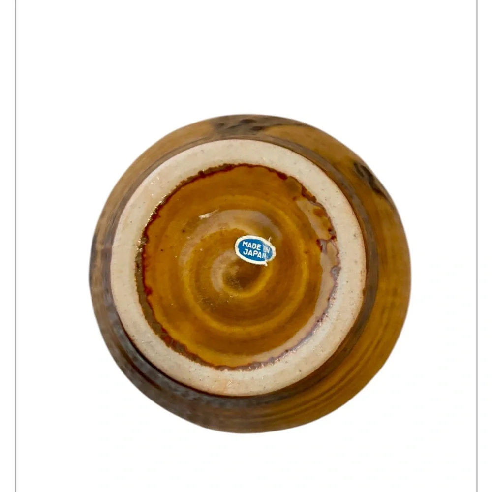 *3 for $30* VINTAGE STONEWARE VASE, Pottery. Made in Japan. - Picture 7 of 7